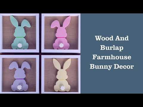 DIY Farmhouse-Style Easter Decorations