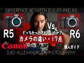 購入前に、EOS R5 vs. EOS R6！どっち買えばいい？17点の違いをまとめてみました！キヤノンの新しいフルサイズミラーレスカメラの徹底的な比較！Canon【イルコ・スタイル#493】