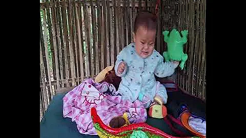 Poor single mother leaves child at home, goes to chop wood to cook