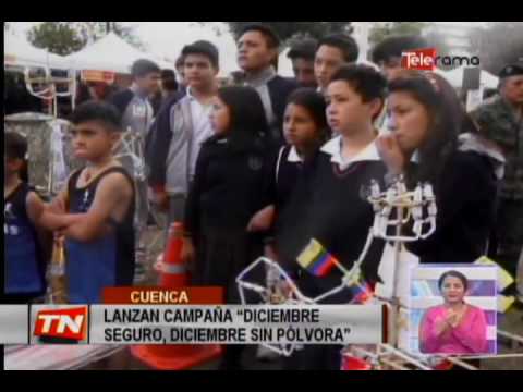 Lanzan campaña Diciembre seguro, Diciembre sin pólvora