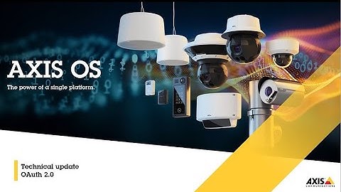 OAuth 2.0 - Technical update