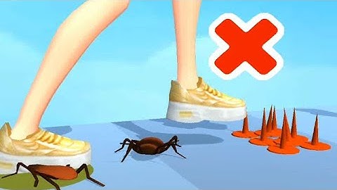 Tippy Toe Gameplay iOS,Android All Levels Walkthrough