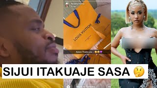 MBONA MAZITO ! Tanasha Amepost Hii Video Akipokea Zawadi Inaonekana Diamond Bado Anachepuka Nae