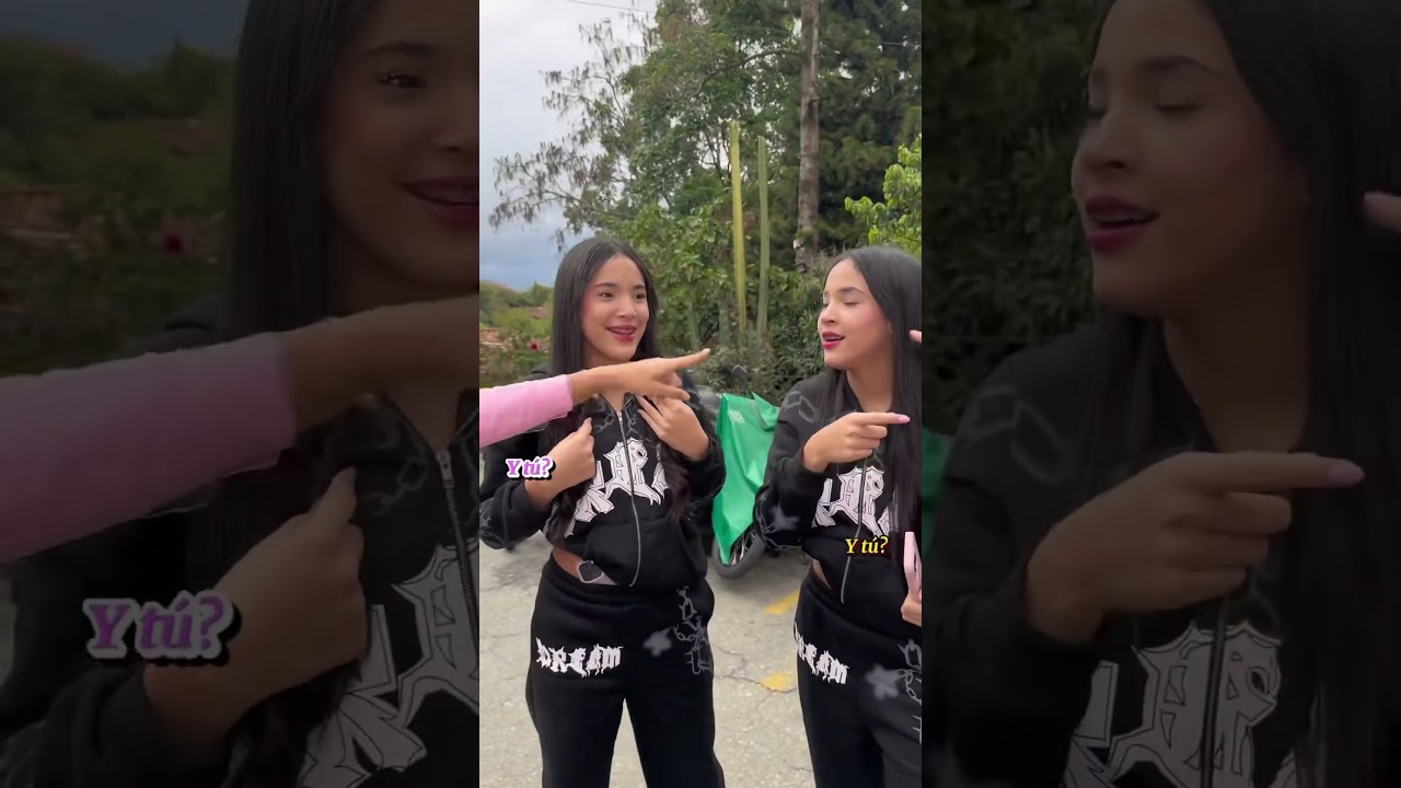 Nos encontramos una gemelas😂