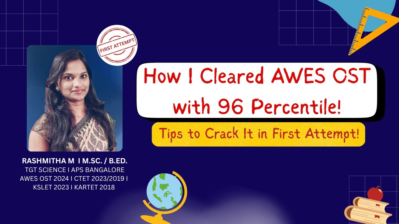 Top Tips to Crack AWES OST Exam | My 96 Percentile Journey #awes - YouTube