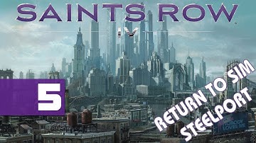 Saints Row 4 - Walkthrough - Return To Sim Steelport - Part 5 - Sexy Gateway Dance Party