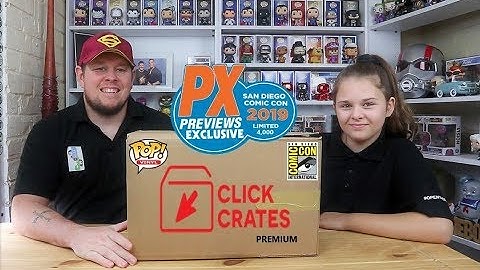 Another AMAZING!! Value CLICK CRATES Premium Box - JULY - UK Subscription Box / Funko / SDCC 2019