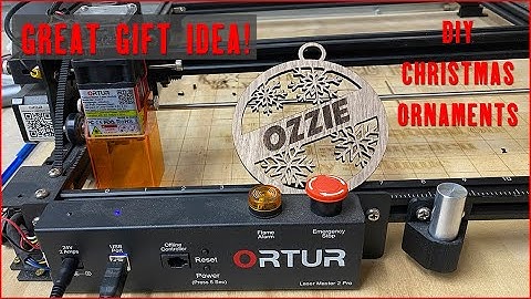 How to Design Christmas Ornaments in Lightburn