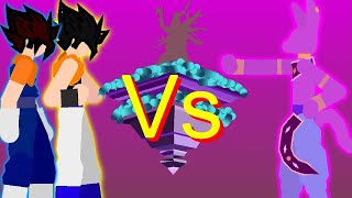 Gogeta&Vegito VS Bills  | STICKNODES |