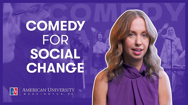 Comedy & Entertainment as a Tool for Social Change with Caty Borum | 60 Seconds with an AU Expert