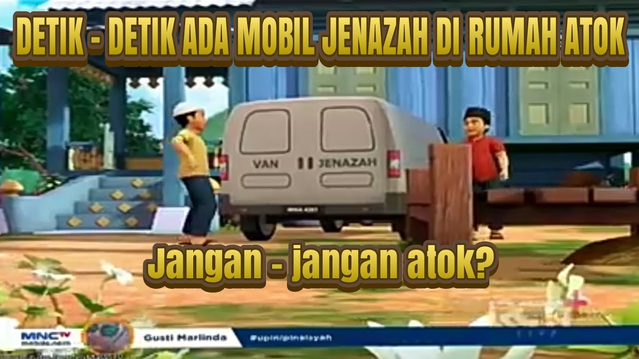 Upin ipin kartun  movie  detik detik ada mobil  