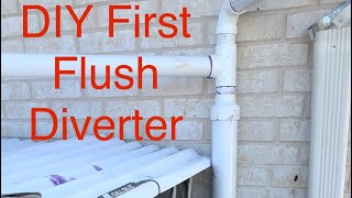Guide for Creating a Homemade First Flush Diverter  Rain Harvesting