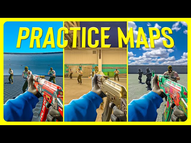 BEST CS2 Aim TRAINING Maps  Prac Like Monesy & Ropz! 