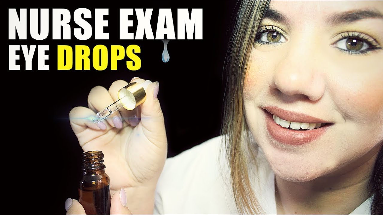 INTENSE Nurse Eye Exam Drops and Cleaning Soft Spoken YouTube