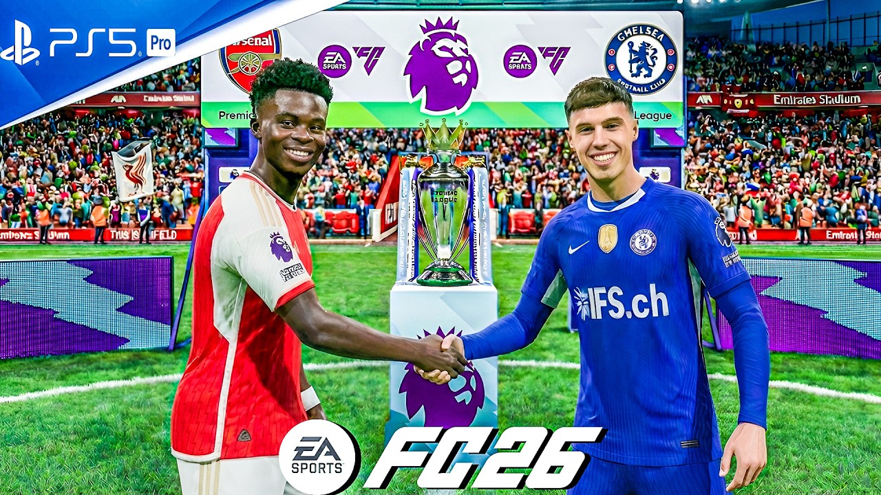 FC 26 - Arsenal Vs Chelsea - Premier League 25/26  - PS5™ Pro [4K60]  Match at Stamford Bridge