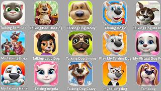 Talking Tom Cat,My Talking Dog,Talking Dog Jimmy,Play My Talking Dog,My Virtual Dog Pet,Talking Hank screenshot 2