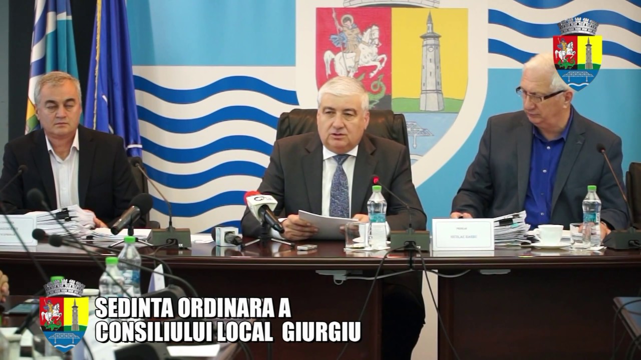 Sedinta ordinara a Consiliului Local Giurgiu 30/05/2017 realitatea tv emisiuni