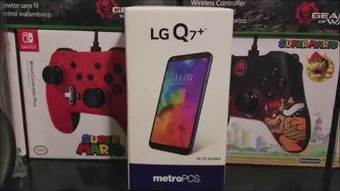 Metro by T-Mobile LG Q7+ Unboxing