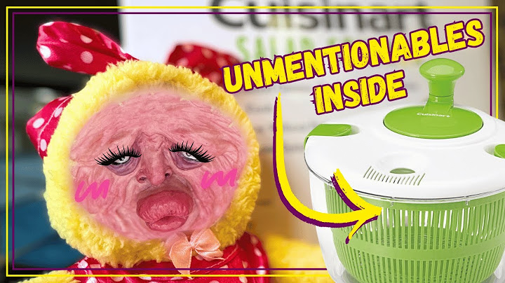Washing Clothes in a Salad Spinner?? Cursed Kitchen Test