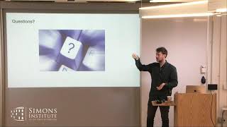 Talk by Kirill Neklyudov (University of Montreal)
Kirill Neklyudov (University of Montreal)
https://simons.berkeley.edu/talks/kirill-neklyudov-university-montreal-2026-08-04
Diffusion Generative Modeling: Progress and Next Steps Talk by Kirill Neklyudov (University of Montreal)