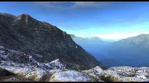 Voxel Farm: Down from the mountain