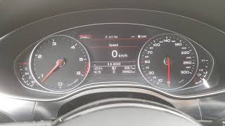 Audi A6 C7 3.0 biTurbo TDI acceleration 0-100 km/h