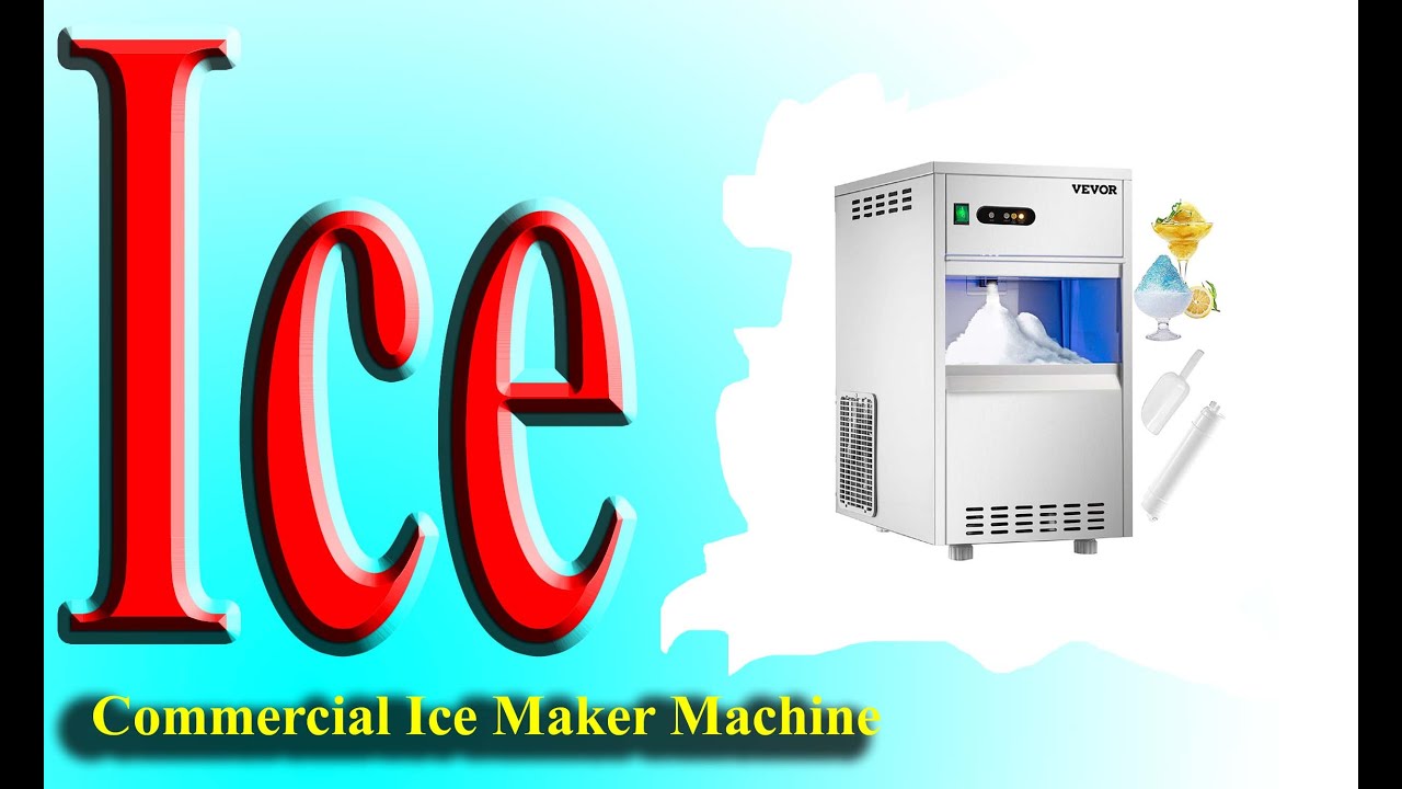 Commercial Ice Maker Machine Best Vevor Brand Ice Maker Review 2022