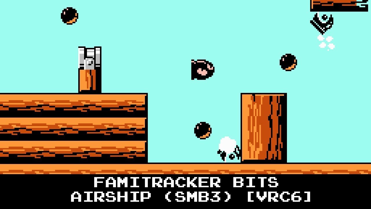 Famitracker Bits - Airship Theme (Super Mario Bros. 3) [VRC6]