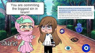 Believing in Evil Eye Jewellery Is haram! 🧿| Gacha Muslim 🕋| @RaniaRiazWagan