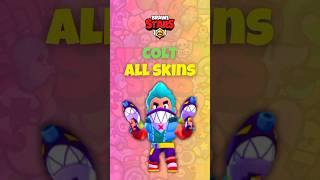Colt All Skins Rating #shorts #brawlstars