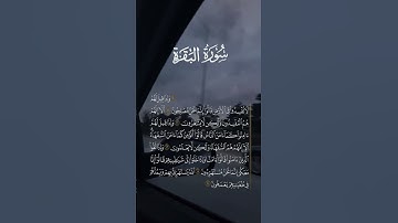 سورة البقرة من اية 11 الى 15💗