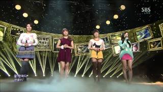 Sunny Hill [Goodbye to Romance] @SBS Inkigayo Popular song 20130120