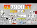 RX 7900 XT + Ryzen 5 9500F - Test in 16 Games Benchmark 1080p (2026)