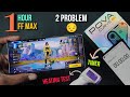 Tecno Pova Curve 1 Hour FF Max test || 2 Big problem 😔 Heating test & more...