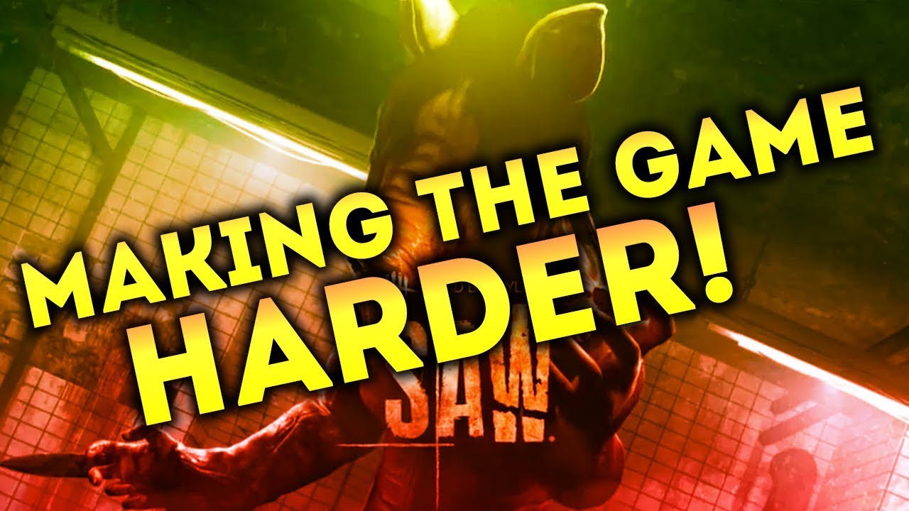 Dead by Daylight SAW DLC WITH...THE PIG! - MAKING THE GAME HARDER!