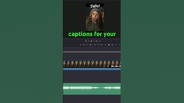 Automatic Subtitles - DaVinci Resolve for NOOBS!