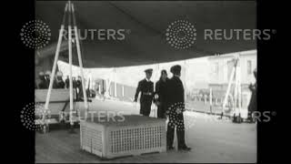 1928 ROYALTY: Princess Mary visits HMAS Canberra