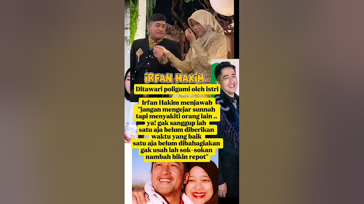 anniversary ke 17th pernikahan irfan hakim dan istri #irfanhakim #artisviral #fyp #videoshort