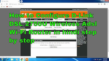 D-Link 2750u  setup 2019। How to configure D-Link DSL-2750U Wireless N ADSL2+ 4-Port Wi-Fi Router