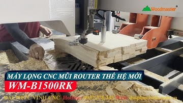 Khám Phá Công Nghệ CNC Lọng Router 1500mm – Đỉnh Cao Gia Công Nội Thất WM-B1500RK