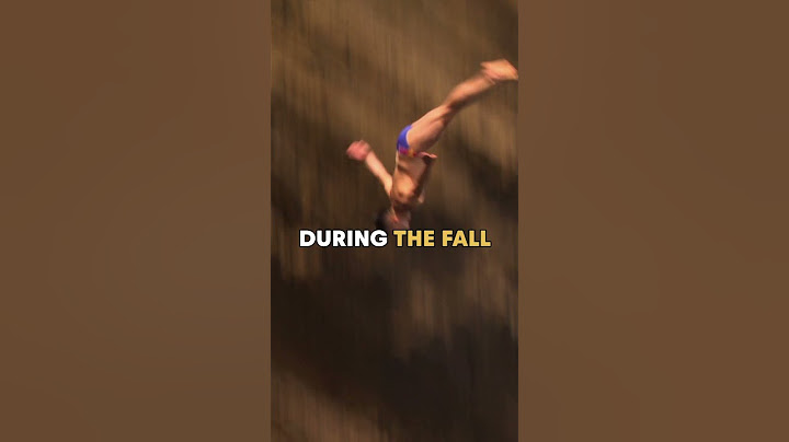 Cliff Diving From 27m 🤯