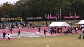 20161106 大阪高校秋季陸上競技大会 4地区 男子 200m T決勝 3組