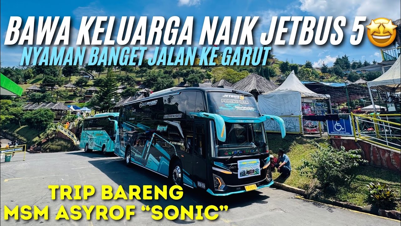 KIRAIN DRIVER NYA CUEK🙂‍↔️TERNYATA RAMAH & SERUU BANGET‼️Trip KE GARUT Bareng WARGA Jagakarsa😍