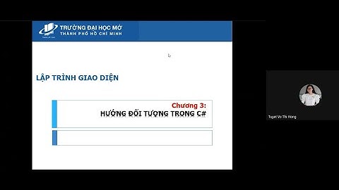LTGD_Lệnh lặp và xử lý ngoại lệ trong C#_Lập trình OOP cơ bản trong C#_Lý thuyết Buổi 2