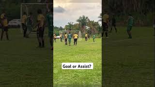 Goal or Assist? 😱😆 #amazing #football #totallyfootball #skills #shortvideo #short #respect #foryou