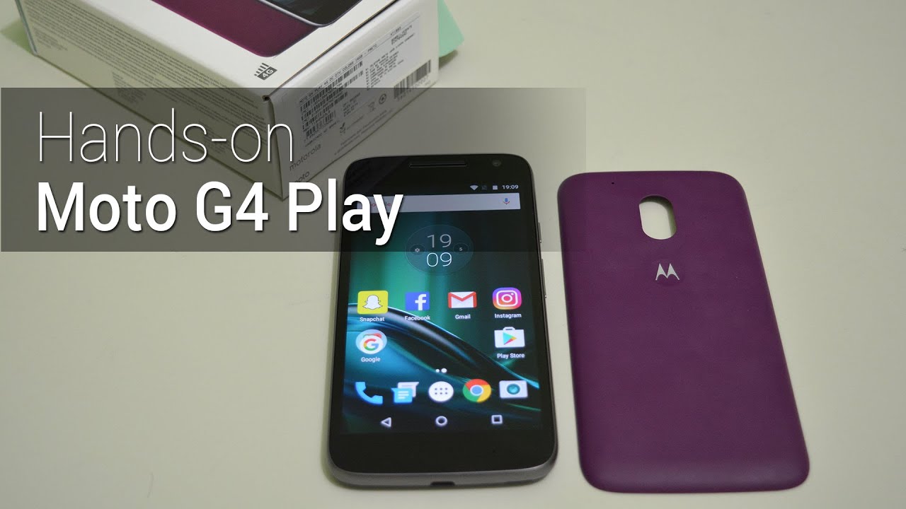 Hands-on: Moto G4 Play  TudoCelular.com 