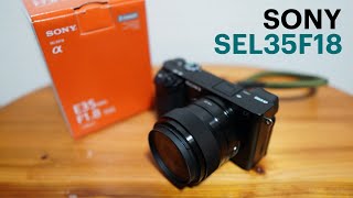 【開封レビュー】Sony Eマウント 単焦点レンズ【SEL35F18】【デジタル一眼カメラ/ミラーレス/APS-C/E 35mm F1.8 OSS】【カメラ初心者】