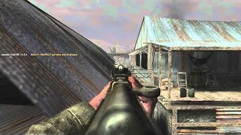 COD:WAW GAMEPLAY - CROUCH ONLY