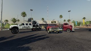 Farming Simulator 19 Mod Review #6 - F550 SuperSix - 1948 Chevy COE flat deck
