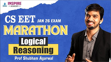 CSEET Logical reasoning Part 2 | Marathon Lecture for Jan 2026 Attempt | Prof Shubham Joshi #cseet